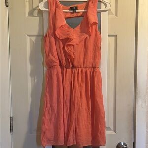 IZ Byer Coral Sleeveless Dress
